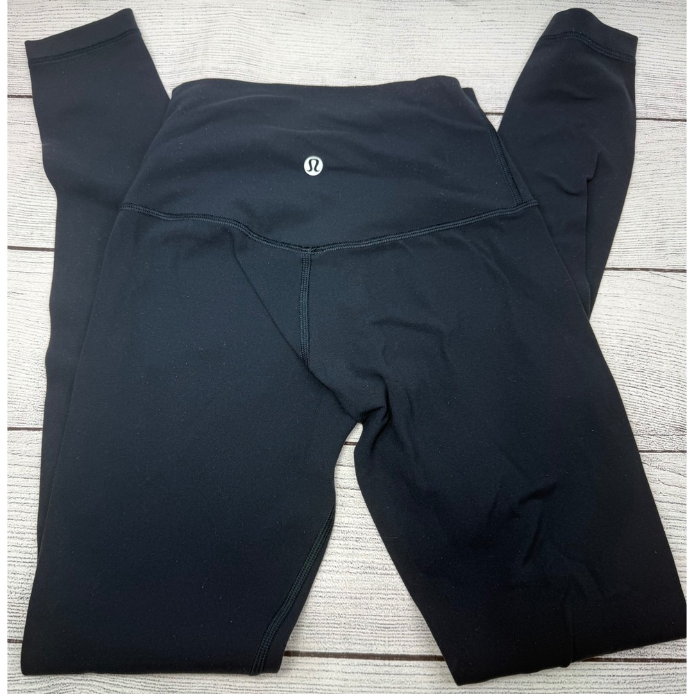 Lululemon Align Pants Black Nulu Yoga Leggings Size 2